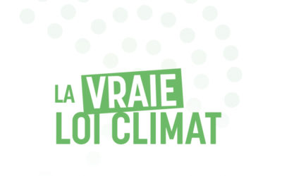 Pour une vraie loi climat