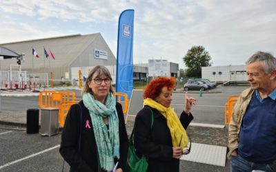 Visite de l’usine Yara à Ambès