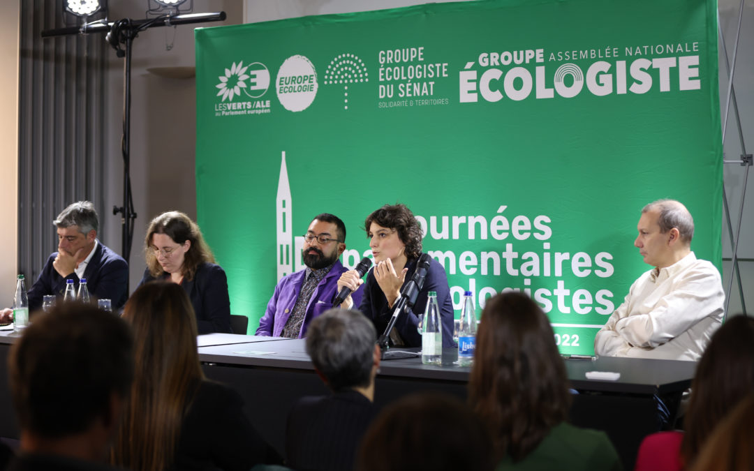 Journées parlementaires des écologistes 2022